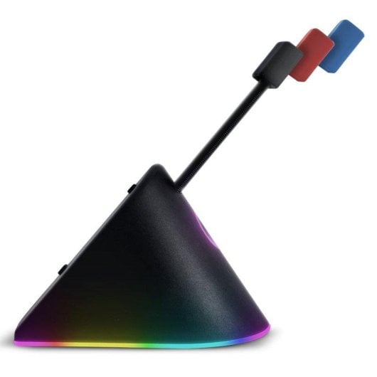 Ratón FragON Citadel Bungee RGB Clips Colorés Noir