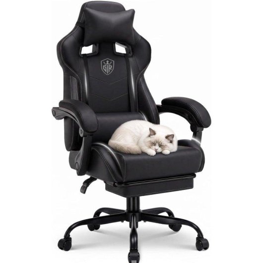 Assento Gaming GTPLAYER Ergonomico com Repose-Pieds Integrado