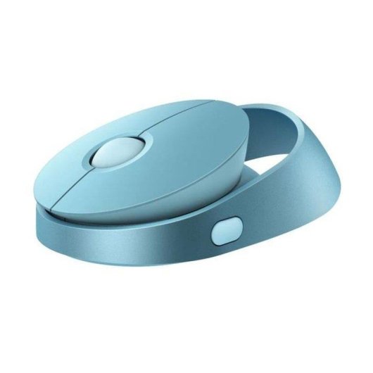 Ratón Rapoo Ralemo Air 1 Multiconnessione 1600DPI Blu Silenzioso Ricaric.
