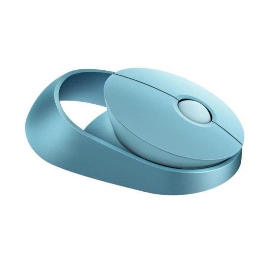 Ratón Rapoo Ralemo Air 1 Multiconnessione 1600DPI Blu Silenzioso Ricaric.