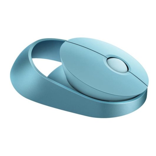 Ratón Rapoo Ralemo Air 1 Multiconnessione 1600DPI Blu Silenzioso Ricaric.