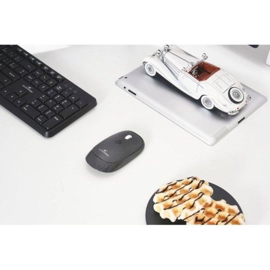 Ratón Bluestork Office 35 Bluetooth 3200 DPI Gris 4 botones silenciosos