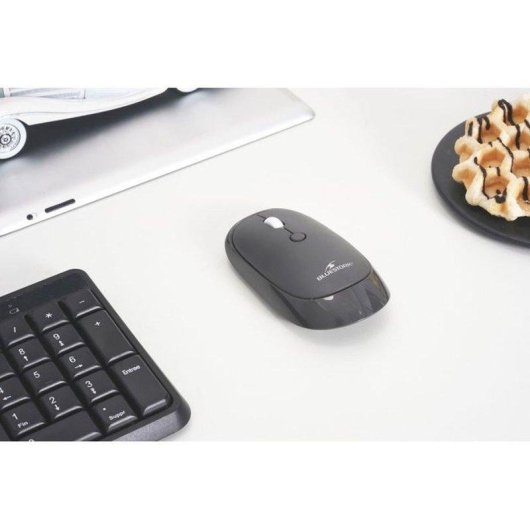 Ratón Bluestork Office 35 Bluetooth 3200 DPI Gris 4 botones silenciosos