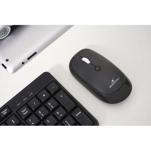 Ratón Bluestork Office 35 Bluetooth 3200 DPI Gris 4 botones silenciosos
