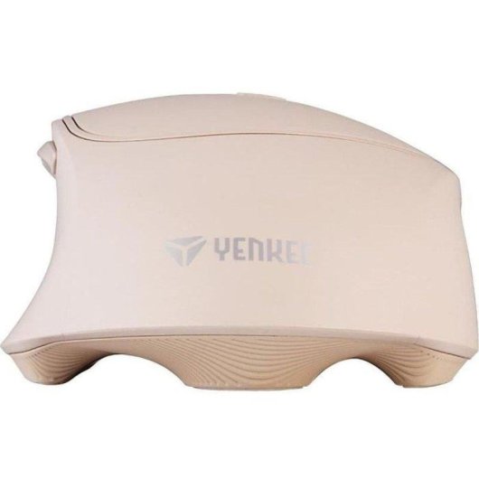 Ratón Yenkee YMS 2080BG Inalámbrico 2.4 GHz 800-2400 DPI Beige y marrón Recargable USB-C