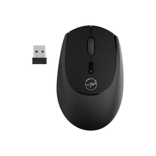 Rato Mobility Lab Pop Gum Multi-conexão Bluetooth USB 1600DPI Preto 5 Botões