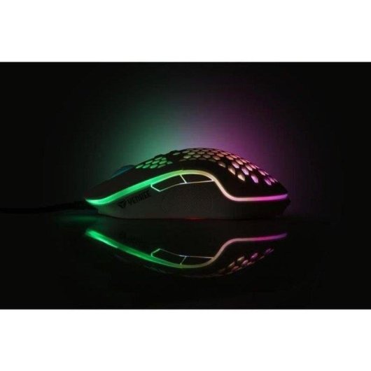 Ratón Yenkee YMS 3030WE USB Cable 6400 DPI RGB 7 Botones Ligero 75 g