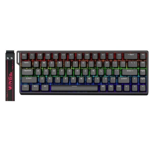 Tastiera Aula Win68 HE 60% Magnetica Hall Effect Rapid Trigger RGB USB-C USA