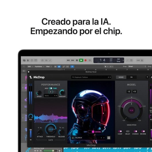Apple MacBook Pro Apple M Series 10 Núcleos/16GB/1TB SSD/Apple GPU Deca Core/14" Plata Vidrio estándar + Cargador 70W