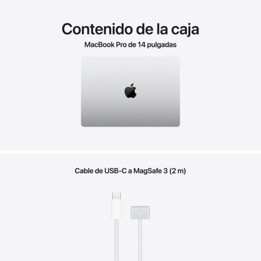 Apple MacBook Pro Apple M5 10 Núcleos/16GB/2TB SSD/Apple GPU Deca Core/14" Plata Vidrio nanotexturizado