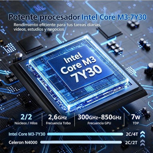 Laptop Funyet 15,6" Intel Core M3-7Y30 8GB 256GB SSD Windows 11 Pro