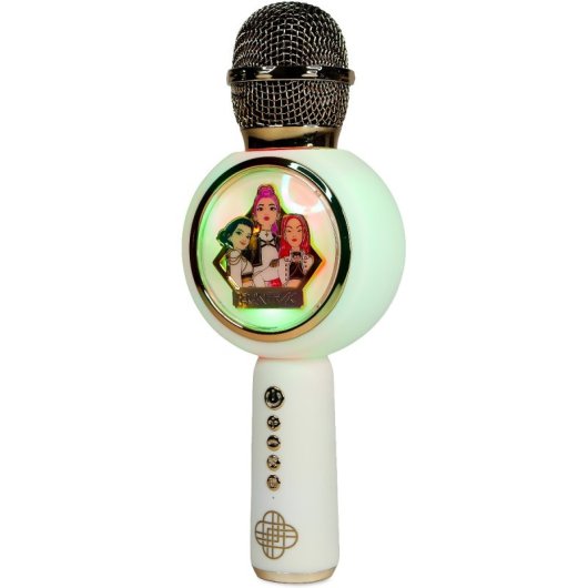 Microphone OTL KPOP DEMON HUNTER Huntr/x Sans Fil Bluetooth LED Or