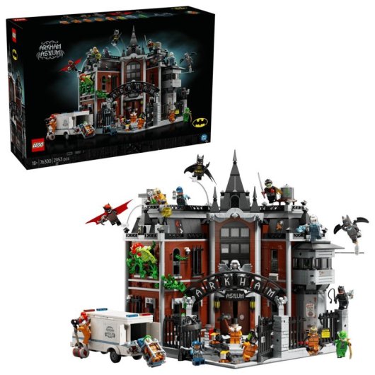 LEGO Super Heroes Arkham Asylum 76300 2953 pièces