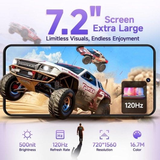 Oukitel C68 4G 8GB 256GB 7.2" Dorado