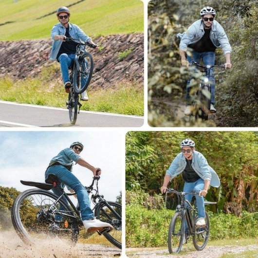 Vélo électrique iScooter EB3S 350 W Noir pliable autonomie 40-60 km