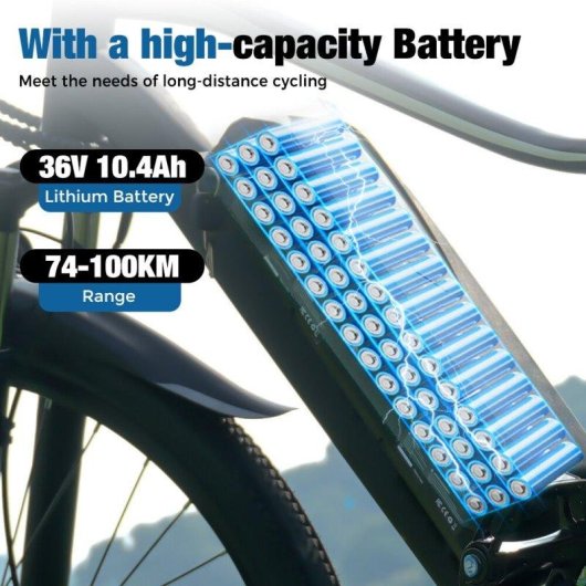 Vélo électrique iScooter EB3S 350 W Noir pliable autonomie 40-60 km