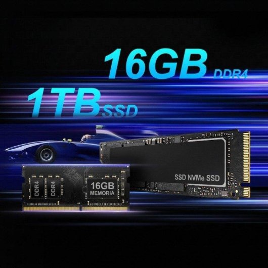 Mini PC Ninkear L12 Pro Intel Core i9-12900HK 16GB 1TB SSD Iris Xe Windows 11 Triple Écran