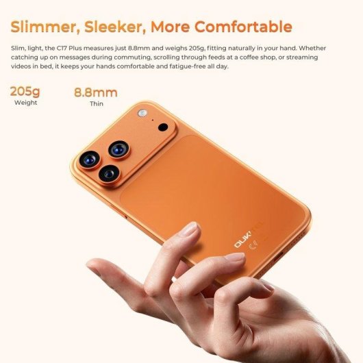 Oukitel C17 Plus 4G 6GB 256GB 6.9" Azul