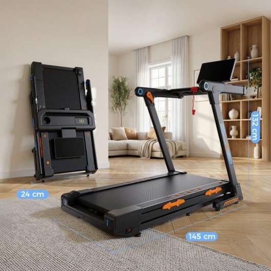 Formill FT71 Faltbare Laufband 3,5CV Bluetooth 16km/h 24% Neigung