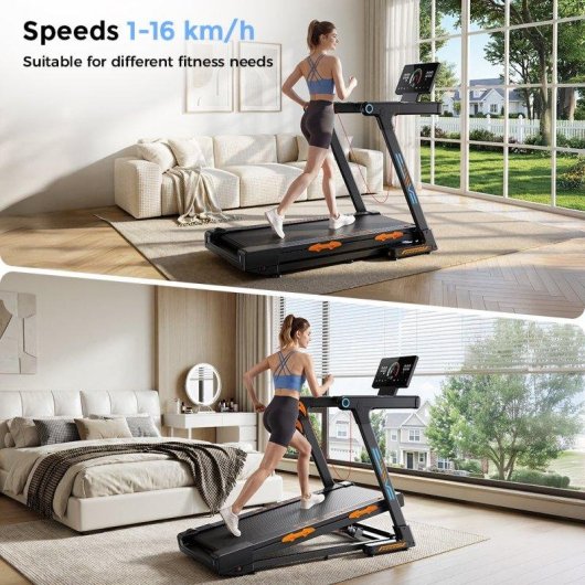 Formill FT71 Faltbare Laufband 3,5CV Bluetooth 16km/h 24% Neigung
