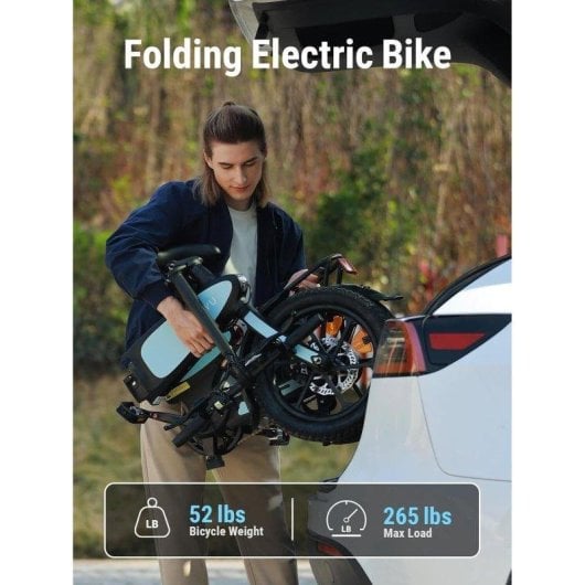 Velo electrique DYU C2 250W autonomie 40km