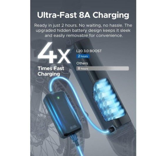 Velo electrique Engwe L20 3.0 Boost - 48V