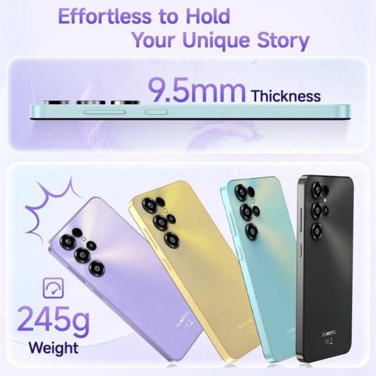 Oukitel C68 4G 8GB 256GB 7.2" Azul