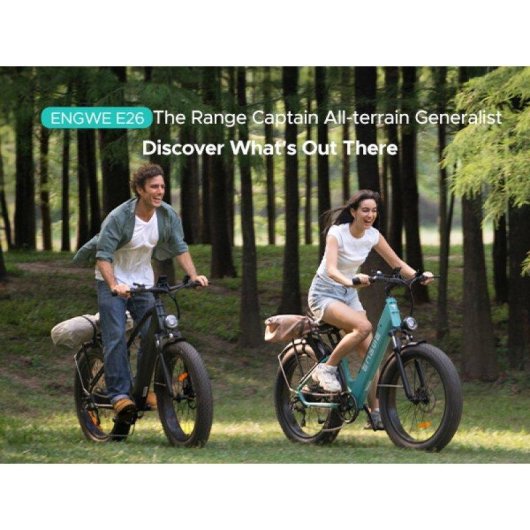 Vélo électrique ENGWE E26 ST Vert 250 W 48 V 16 Ah 26 x 4.0