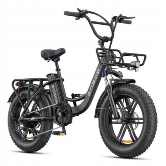Vélo électrique ENGWE L20 Boost 250W 13Ah 48V, roues 20x4.0 pouces, transmission Shimano, autonomie 126 km