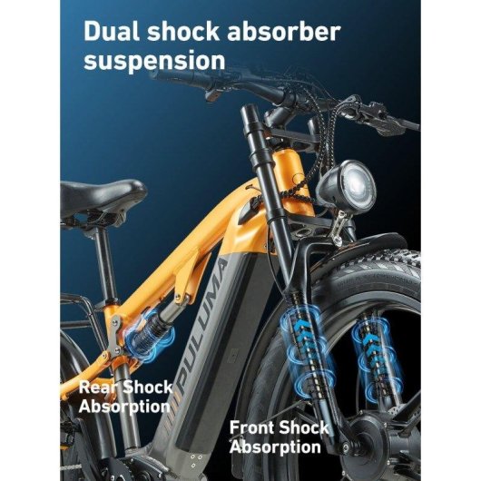 Velo electrique Puluma PH003 Orange 2000W