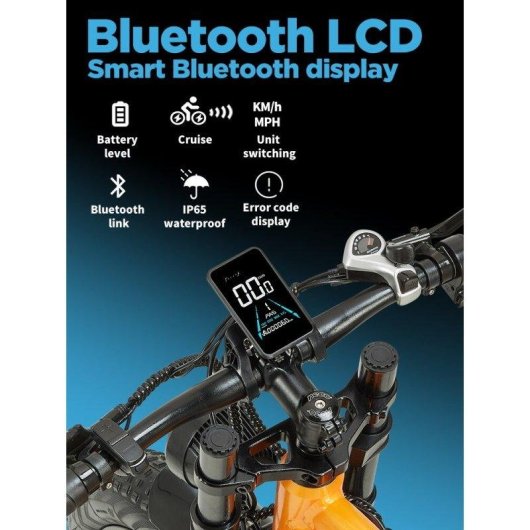 Velo electrique Puluma PH003 Orange 2000W