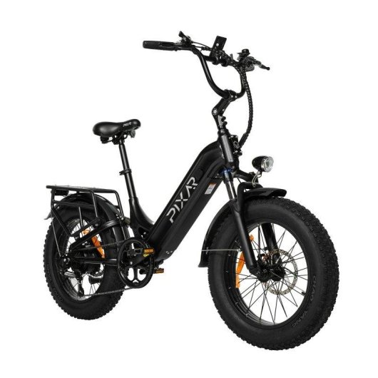 Bicicleta Eléctrica Plegable Pixar RIDE 1 500W 48V Negra