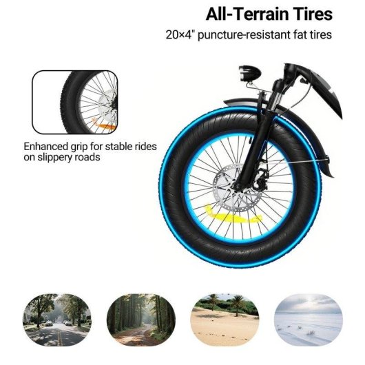 Bicicleta Eléctrica Plegable Pixar RIDE 1 500W 48V Negra