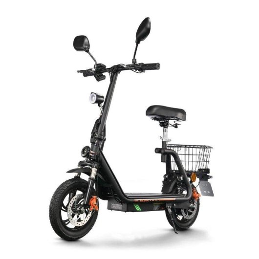 Patinete électrique Twofish M5 PRO-E 500W Autonomie 30km Freins à disque Noir