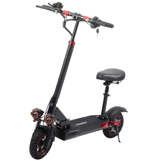 Patinette électrique Freeboy J01 48V 15Ah Autonomie 50km Suspension triple Pneus 10"