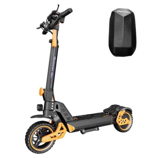 Patinete électrique Ruitoo M4 MAX 1000W Autonomie 55km Suspension hydraulique