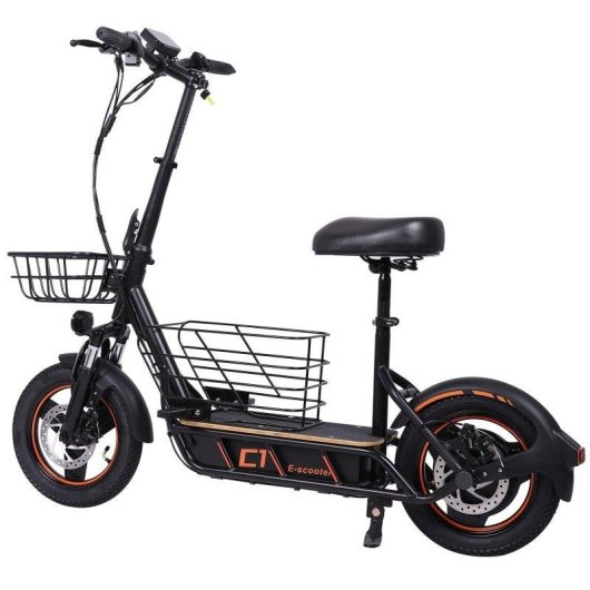 Patinete électrique Freeboy H14 36V 10Ah Autonomie 35km Pneus 14" Freins à disque