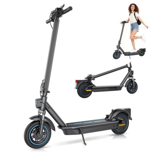 Patinete électrique OOKTEK MAX 250W Autonomie 50km Pneus 10'' Suspension totale