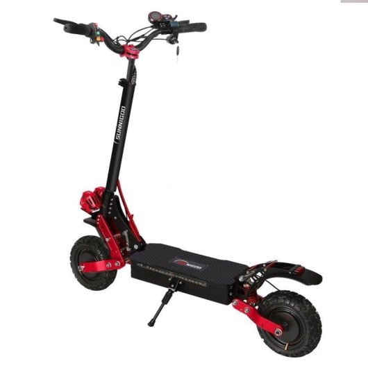 Patinette électrique Sunnigoo X7 3600W Autonomie 64km Pneus 10" Freins disque IP55