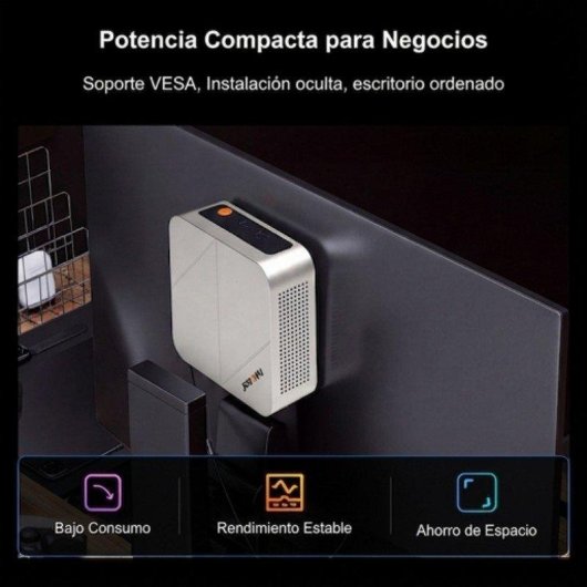 Mini PC Ninkear MBOX18 Intel Core 3 304/12GB/512GB SSD/Intel Graphics Windows 11 Dreifach-Display