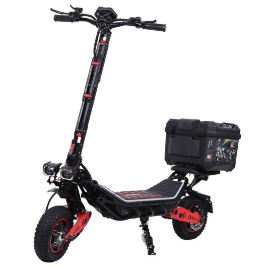 Patinete électrique Freeboy H10 60V 28Ah Autonomie 60km Pneus 12" Freins hydrauliques