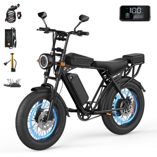 Velo electrique Aairsk X5 Batterie 48V 15Ah