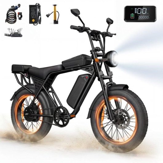 Velo electrique Aairsk X5 Batterie 48V 15Ah