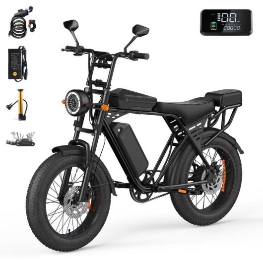 Velo electrique Aairsk X5 Batterie 48V 15Ah