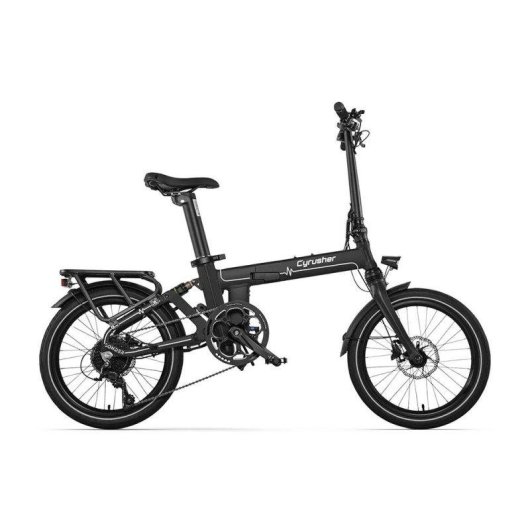 Vélo électrique pliant Cyrusher Sonder 250W 48V 10Ah noir