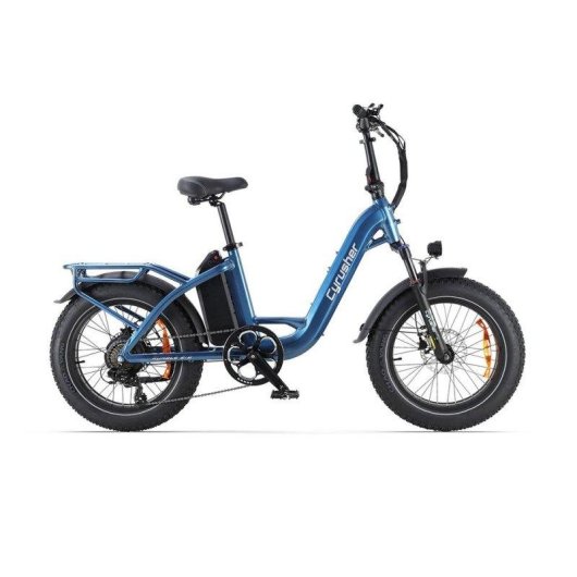 Velo electrique Cyrusher Rumble 2.0 20 pouces Femme Bleu 250W