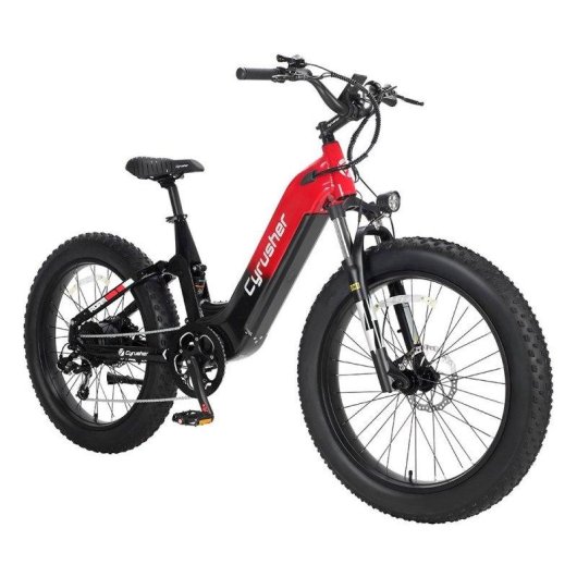 Bicicleta Eléctrica Cyrusher Roam Motor 250W Batería 52V 15.6Ah