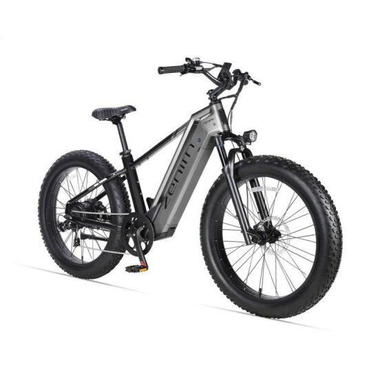 Vélo électrique Cyrusher Zenith Fat Tire 52V 15Ah gris puissant