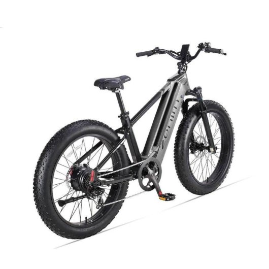 Vélo électrique Cyrusher Zenith Fat Tire 52V 15Ah gris puissant