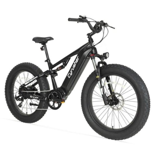 Vélo électrique Cyrusher Rover Suspension Totale Batterie 52V 15,6Ah